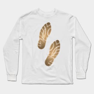 Footprints in the sand Long Sleeve T-Shirt